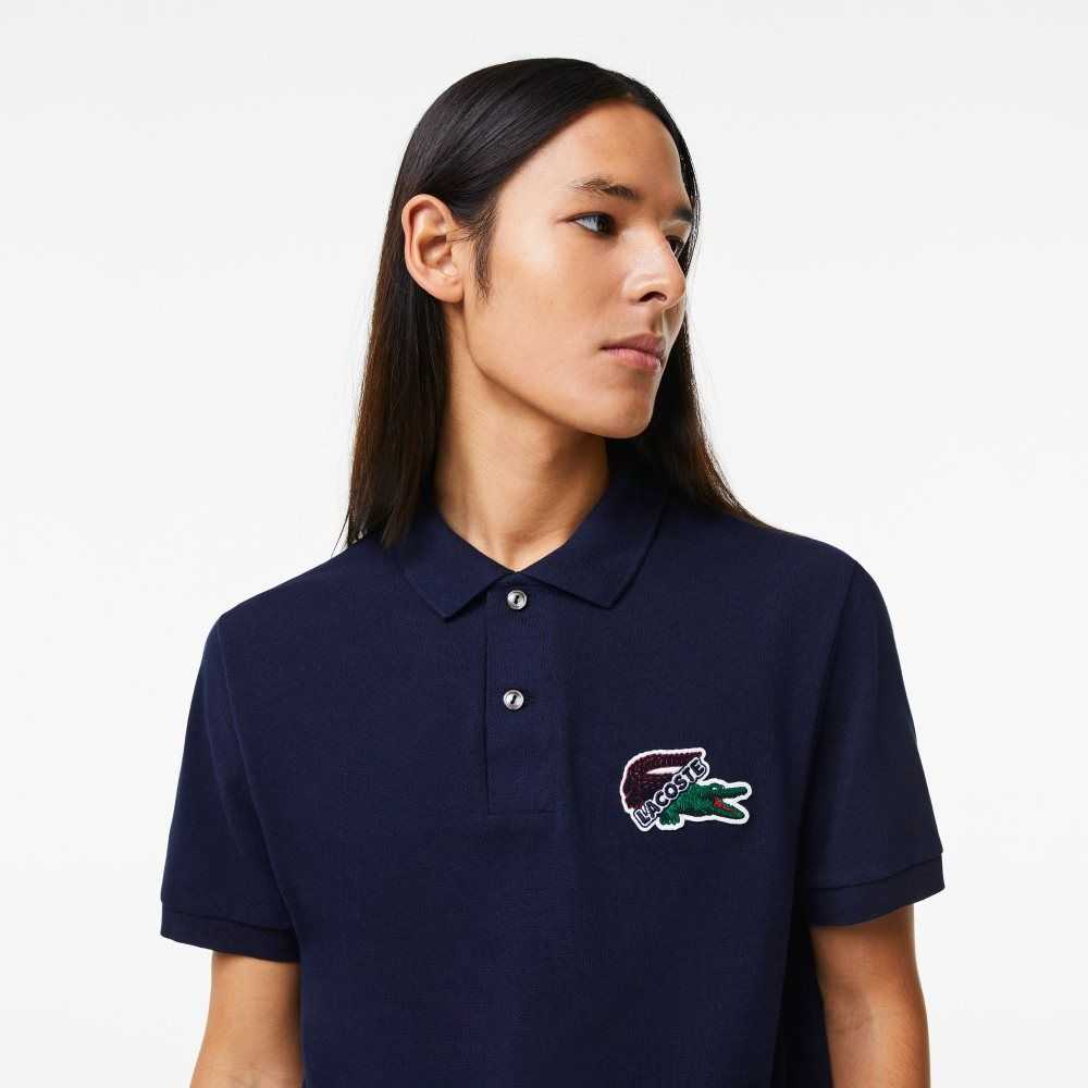 Lacoste Organic Algodon Pique Azul Marino Azules | 9612-HNSOE