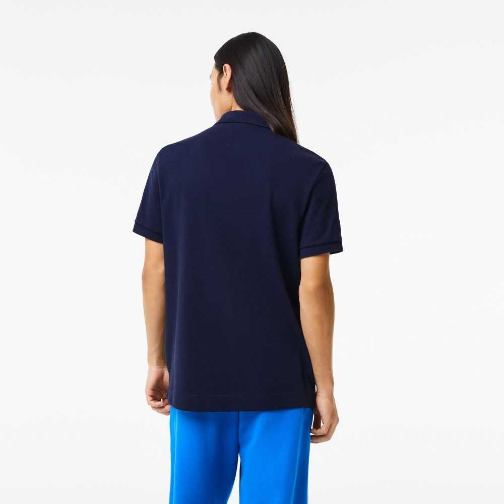 Lacoste Organic Algodon Pique Azul Marino Azules | 9612-HNSOE