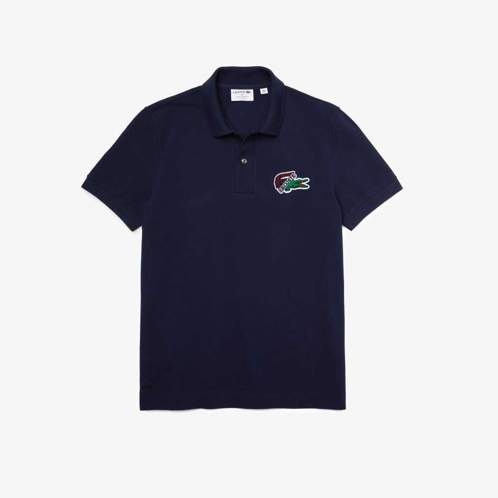 Lacoste Organic Algodon Pique Azul Marino Azules | 9612-HNSOE