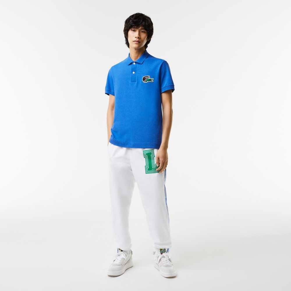 Lacoste Organic Algodon Pique Azules | 3265-FIDJM