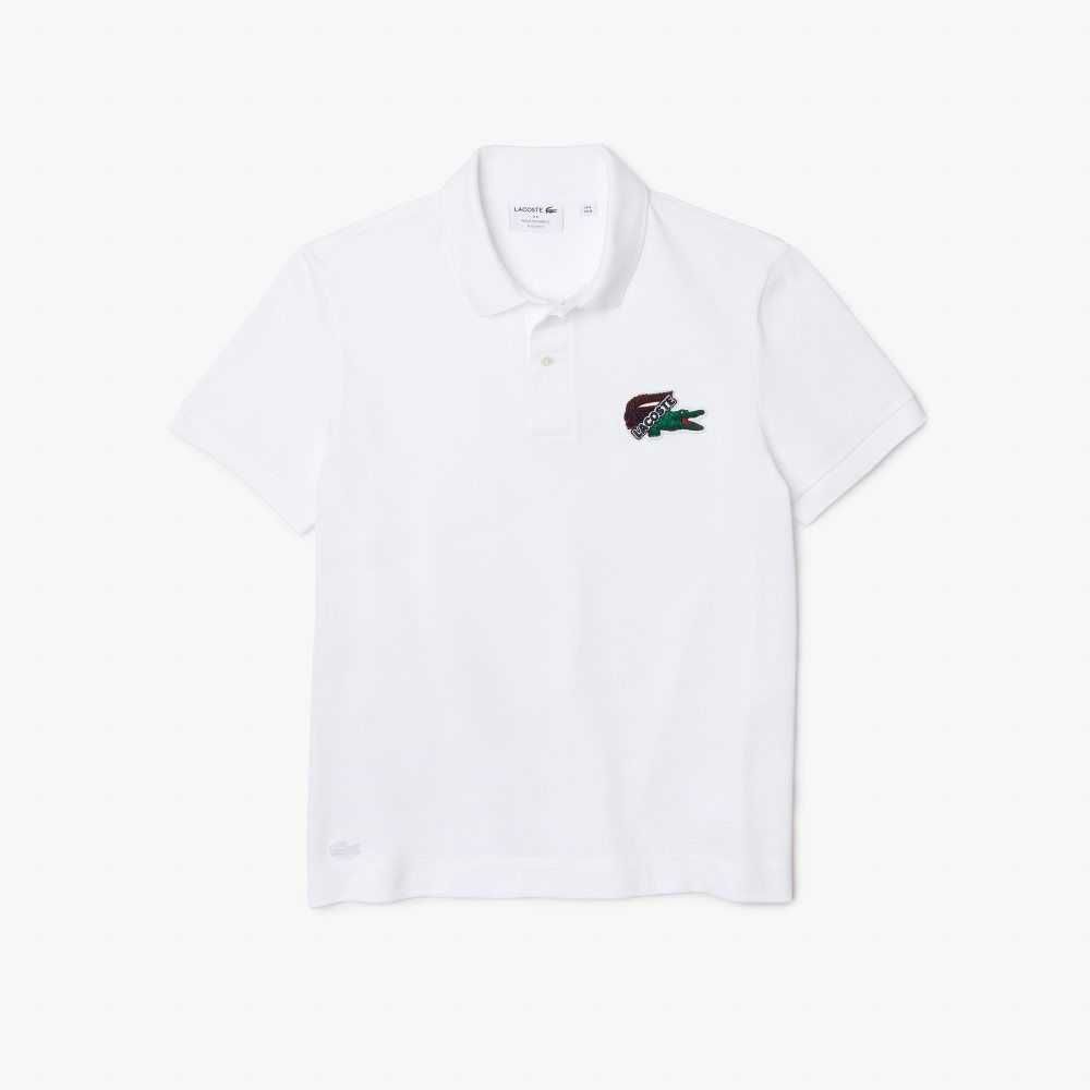 Lacoste Organic Algodon Pique Blancas | 0478-OESCT