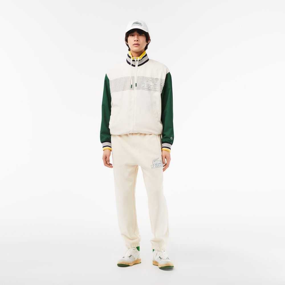 Lacoste Organic Algodon Pista Blancas | 2147-XVKYZ