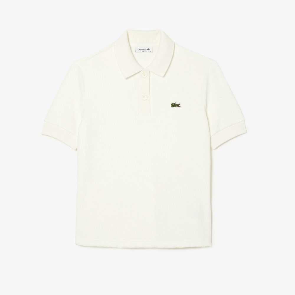 Lacoste Organic Algodon Terry Cloth Blancas | 6173-OCDQG