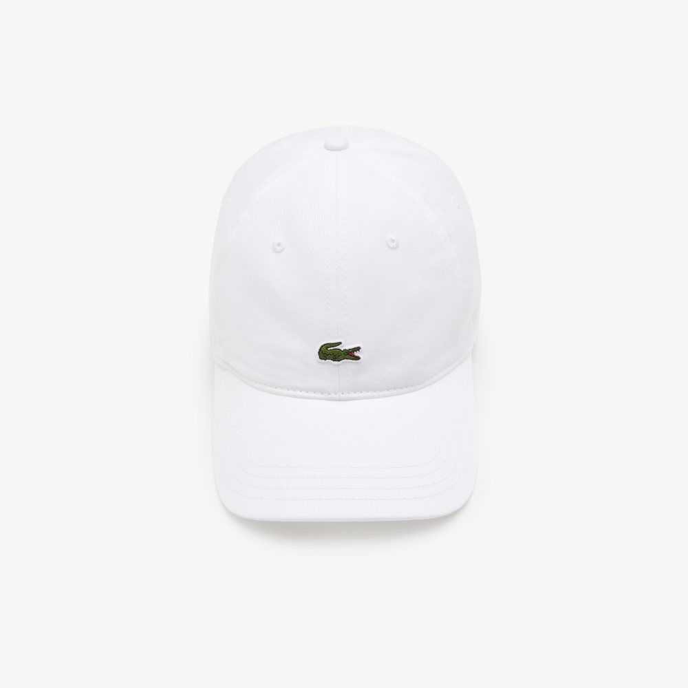 Lacoste Organic Algodon Twill Blancas | 7250-DLSMI