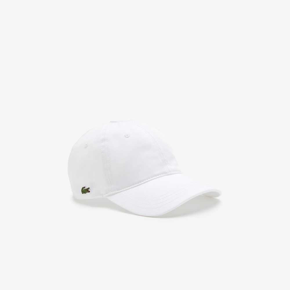 Lacoste Organic Algodon Twill Blancas | 9670-DCFBT