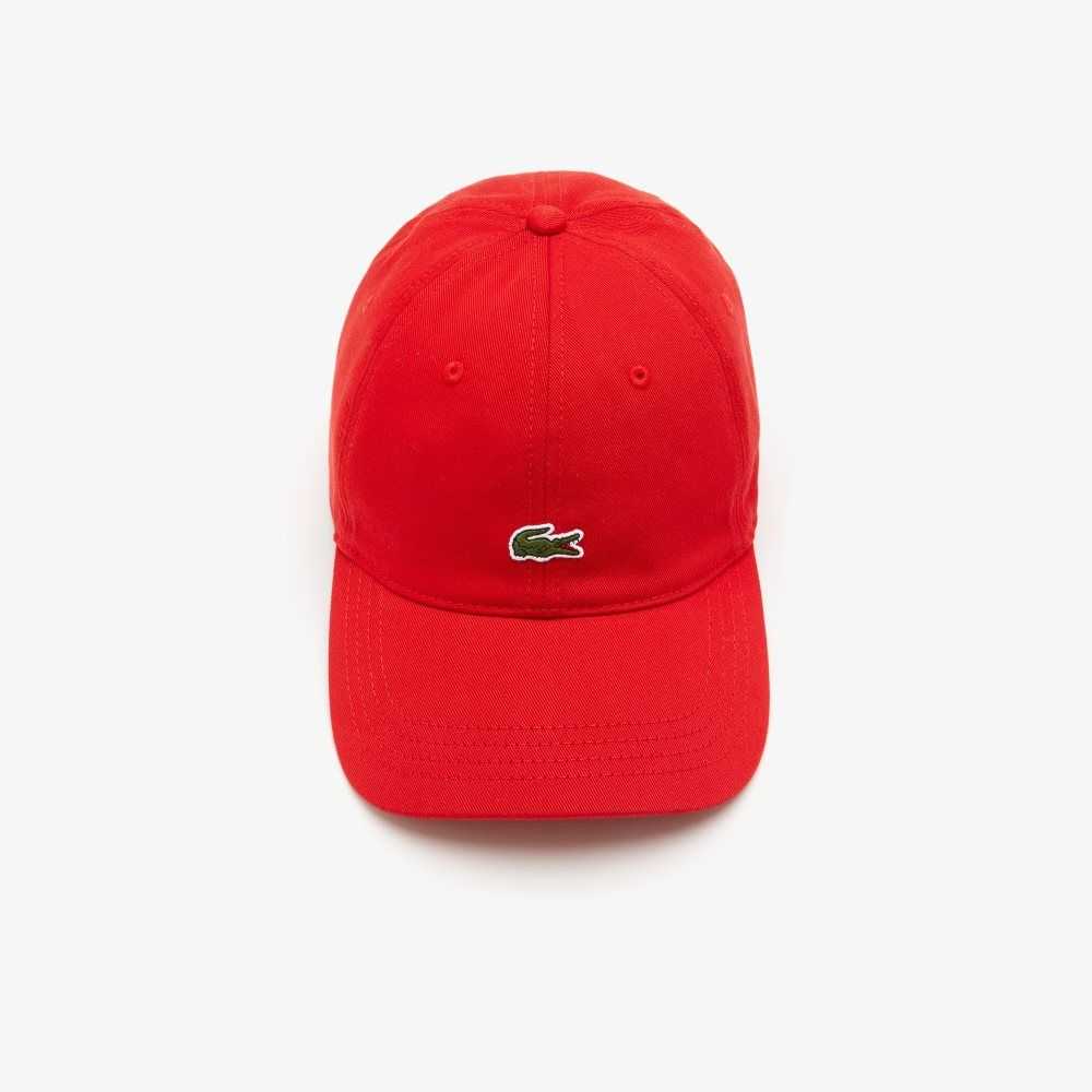 Lacoste Organic Algodon Twill Rojas | 3176-AWDZS