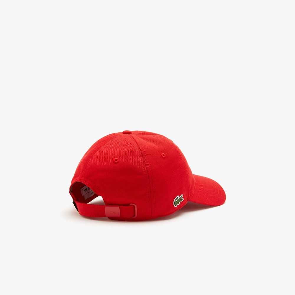 Lacoste Organic Algodon Twill Rojas | 6192-CUZTA