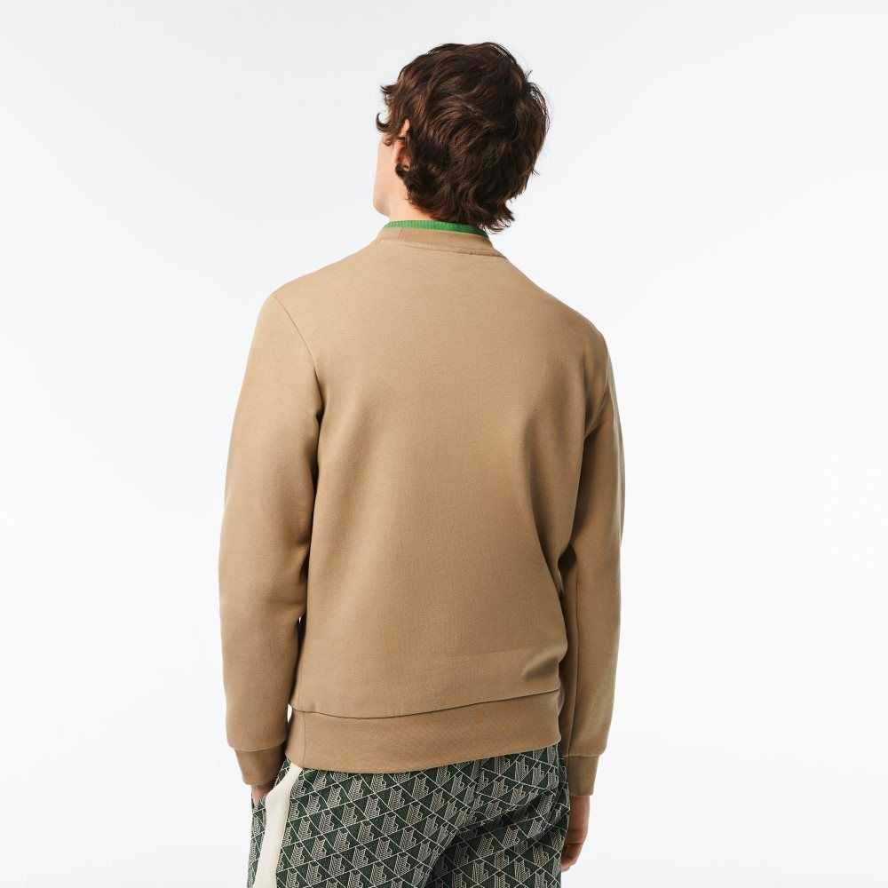 Lacoste Organic Brushed Algodon Beige | 2507-EZCYX