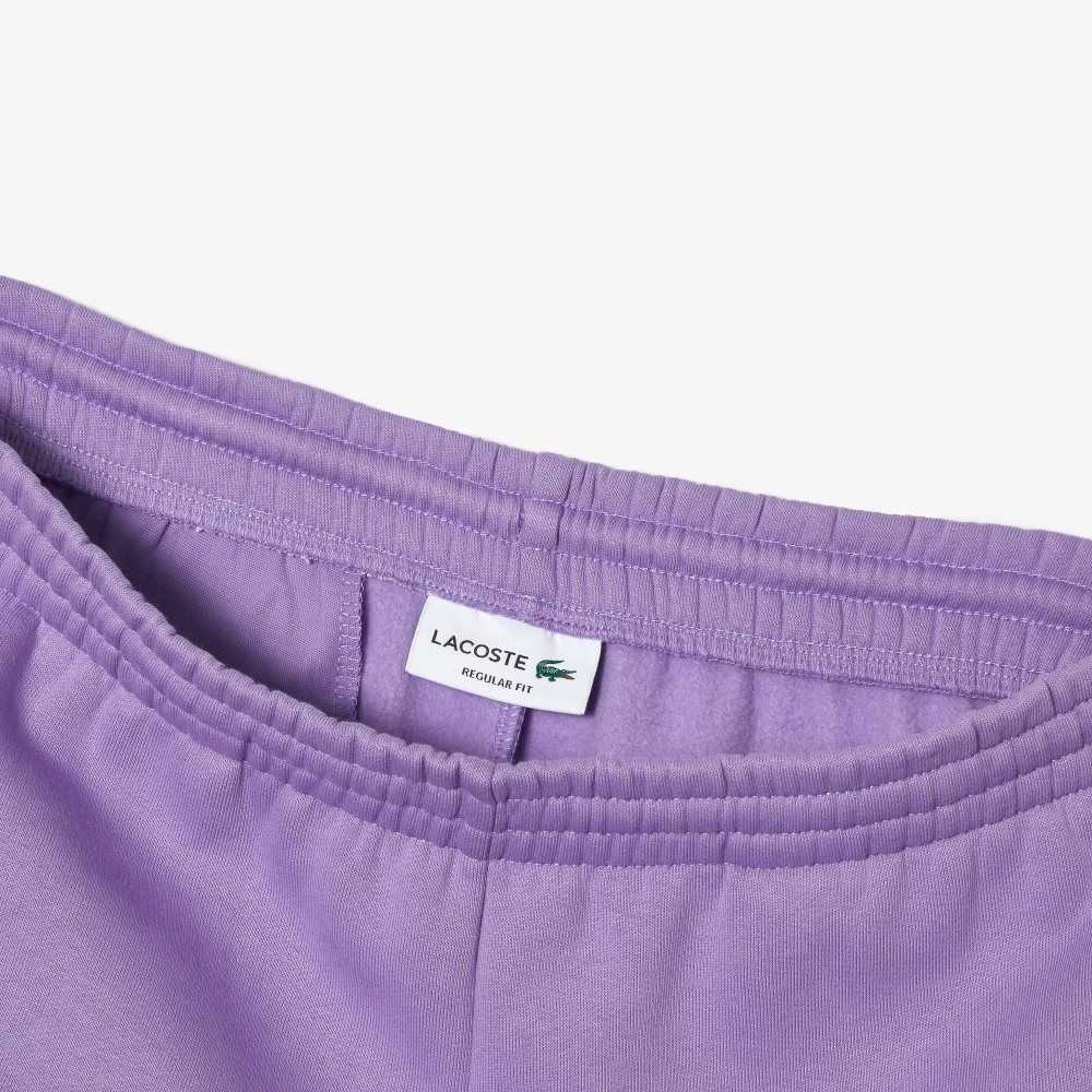 Lacoste Organic Brushed Algodon Fleece Moradas | 0523-EHOUA