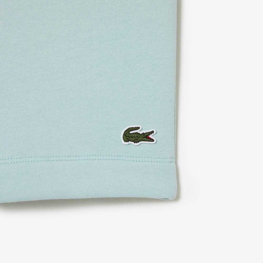 Lacoste Organic Brushed Algodon Fleece Verde Menta | 3642-JUSNI