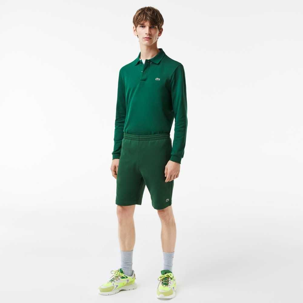 Lacoste Organic Brushed Algodon Fleece Verde | 4156-SOHPD