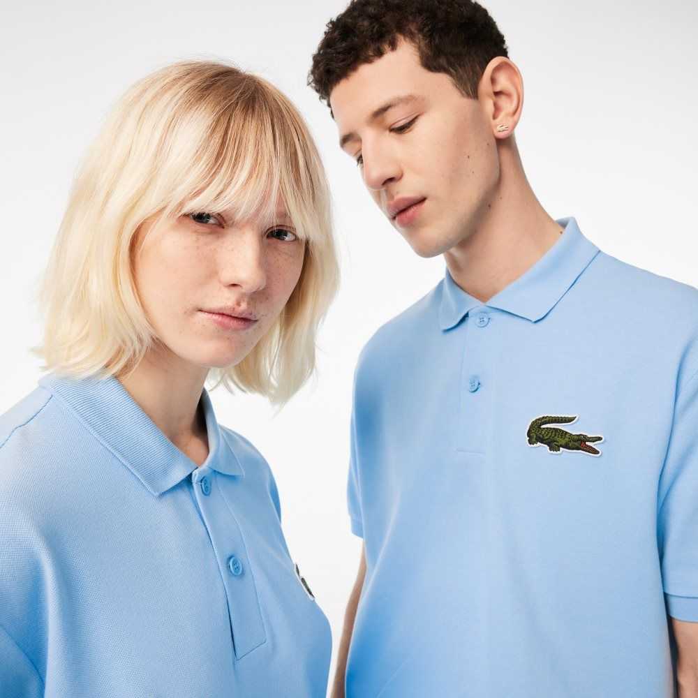 Lacoste Original L.12.12 Loose fit 80's crocodile Azules | 6142-AZDNV