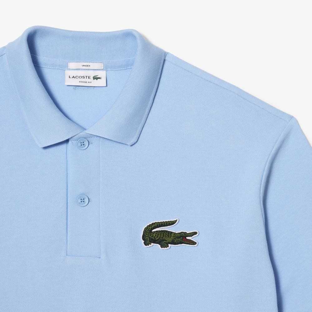 Lacoste Original L.12.12 Loose fit 80's crocodile Azules | 6142-AZDNV