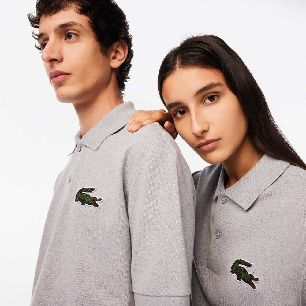 Lacoste Original L.12.12 Loose fit 80's crocodile Gris | 9728-QMNKH