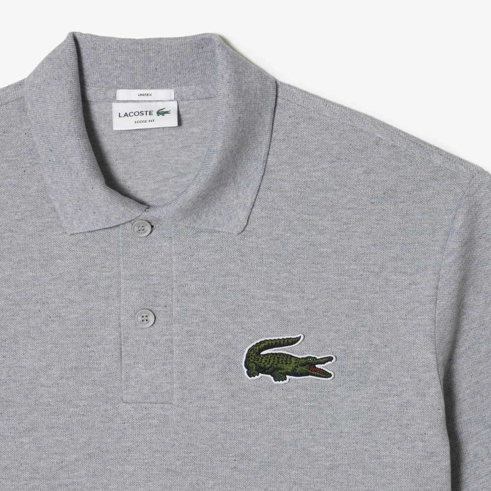 Lacoste Original L.12.12 Loose fit 80's crocodile Gris | 9728-QMNKH