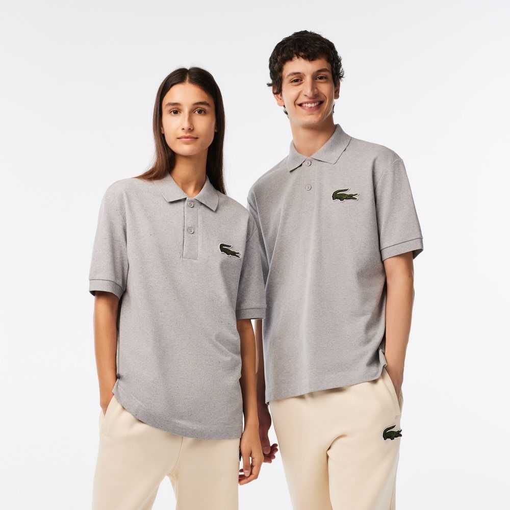 Lacoste Original L.12.12 Loose fit 80\'s crocodile Gris | 9728-QMNKH