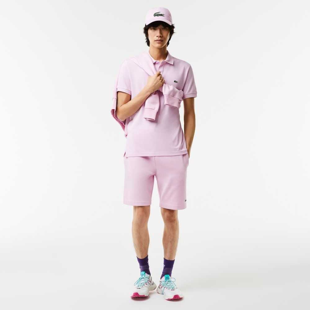 Lacoste Original L.12.12 Slim Fit Petit Pique Algodon Rosas | 0438-DAOHL