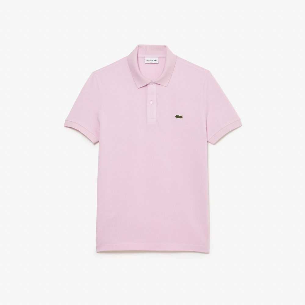 Lacoste Original L.12.12 Slim Fit Petit Pique Algodon Rosas | 0438-DAOHL