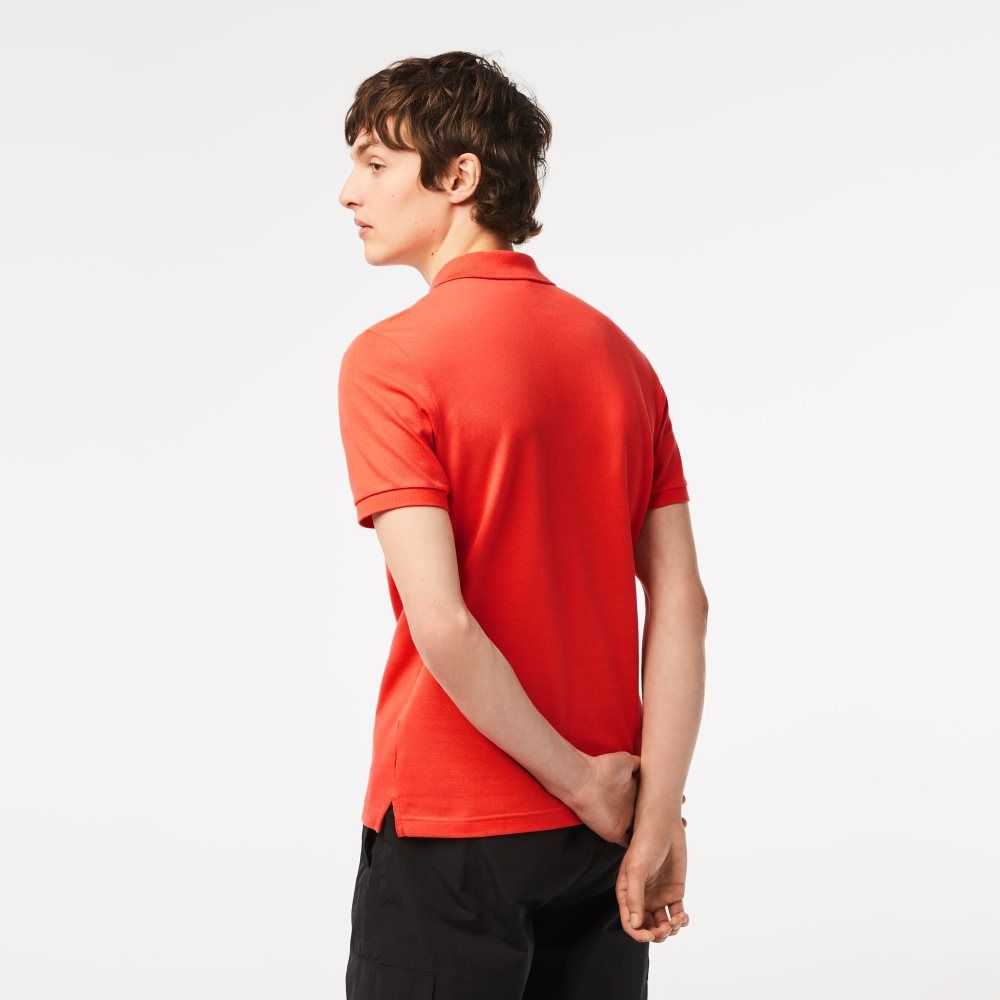 Lacoste Original L.12.12 Slim Fit Petit Pique Algodon Naranjas | 2938-CJZGF