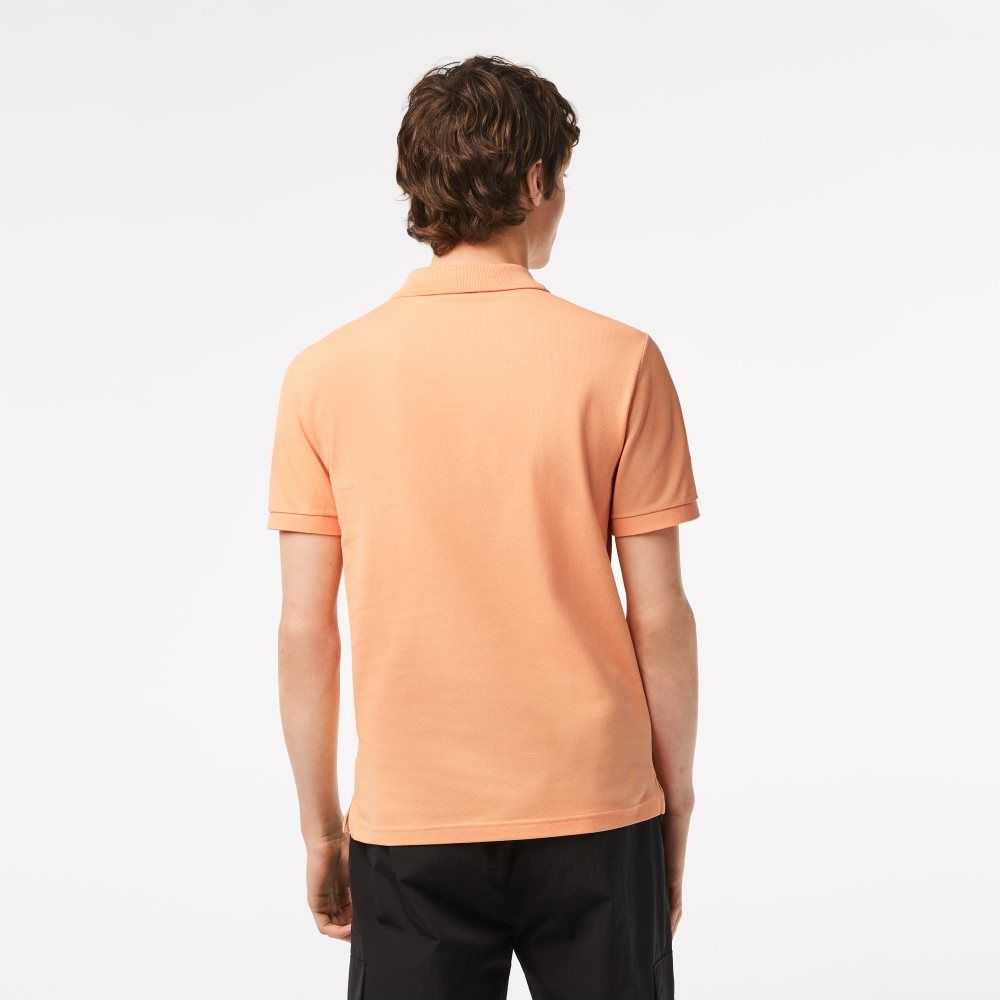 Lacoste Original L.12.12 Slim Fit Petit Pique Algodon Naranjas Claro | 3740-XCDYF