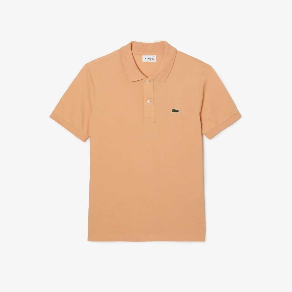 Lacoste Original L.12.12 Slim Fit Petit Pique Algodon Naranjas Claro | 3740-XCDYF