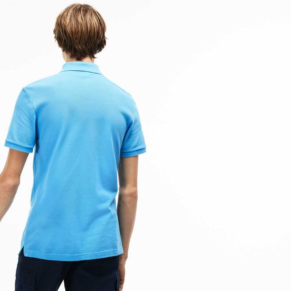 Lacoste Original L.12.12 Slim Fit Petit Pique Algodon Azules Claro | 3950-ZWTBY