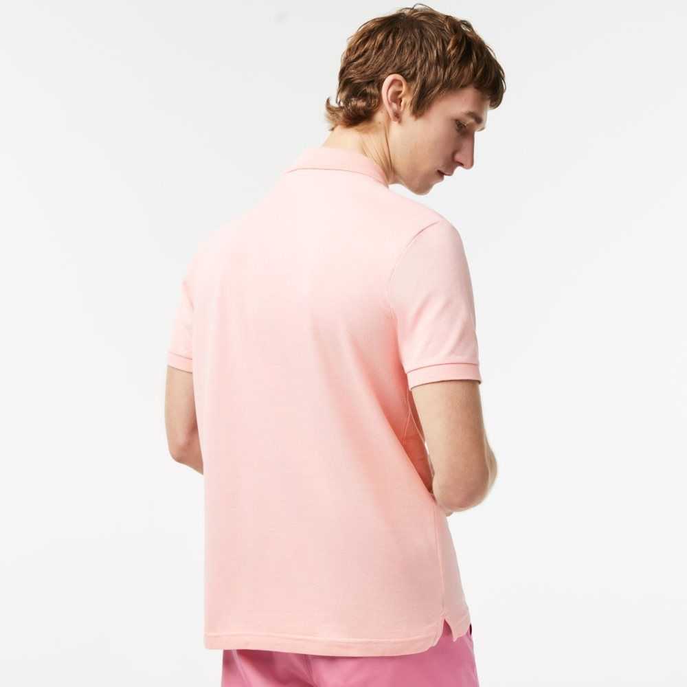 Lacoste Original L.12.12 Slim Fit Petit Pique Algodon Rosas | 6507-NTRVM