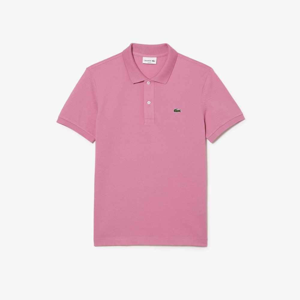 Lacoste Original L.12.12 Slim Fit Petit Pique Algodon Rosas | 8409-DVYQL