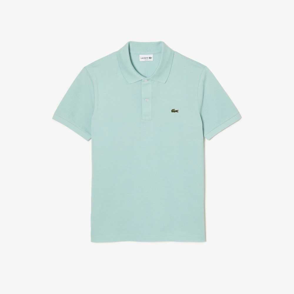 Lacoste Original L.12.12 Slim Fit Petit Pique Algodon Verde Menta | 9362-RLKBG