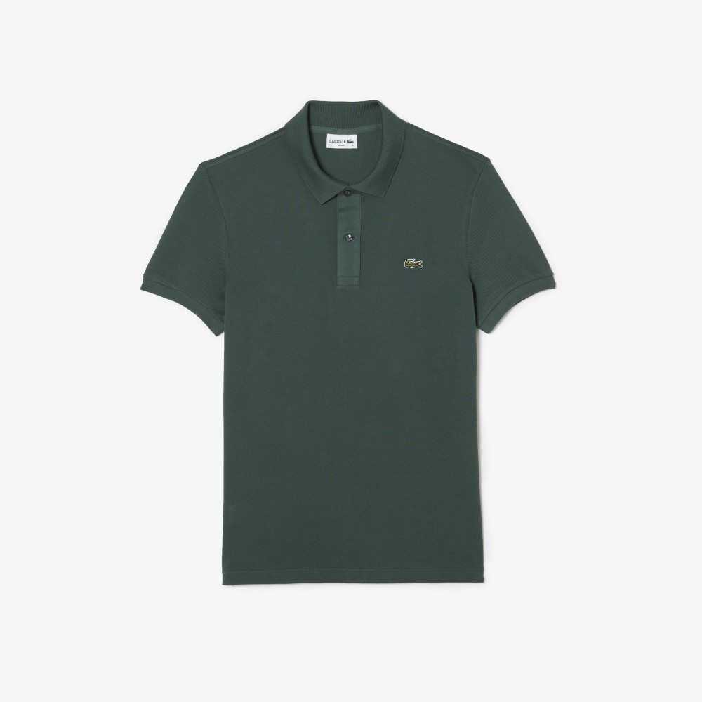 Lacoste Original L.12.12 Slim Fit Petit Pique Algodon Verde | 9670-KYZIN