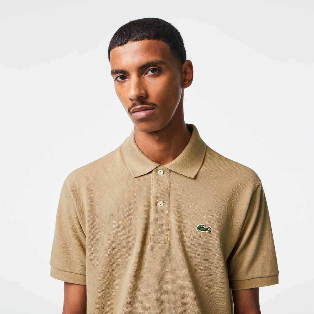 Lacoste Original L.12.12 petit pique cotton Beige | 0597-KLHBY