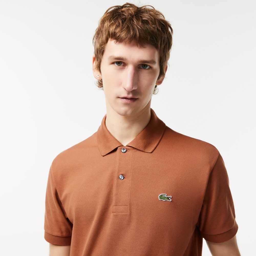 Lacoste Original L.12.12 petit pique cotton Marrones Claro | 4159-FVYEO