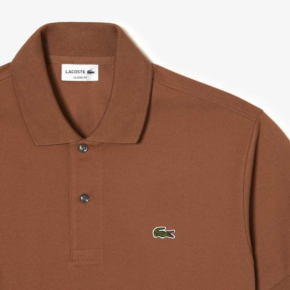 Lacoste Original L.12.12 petit pique cotton Marrones Claro | 4159-FVYEO