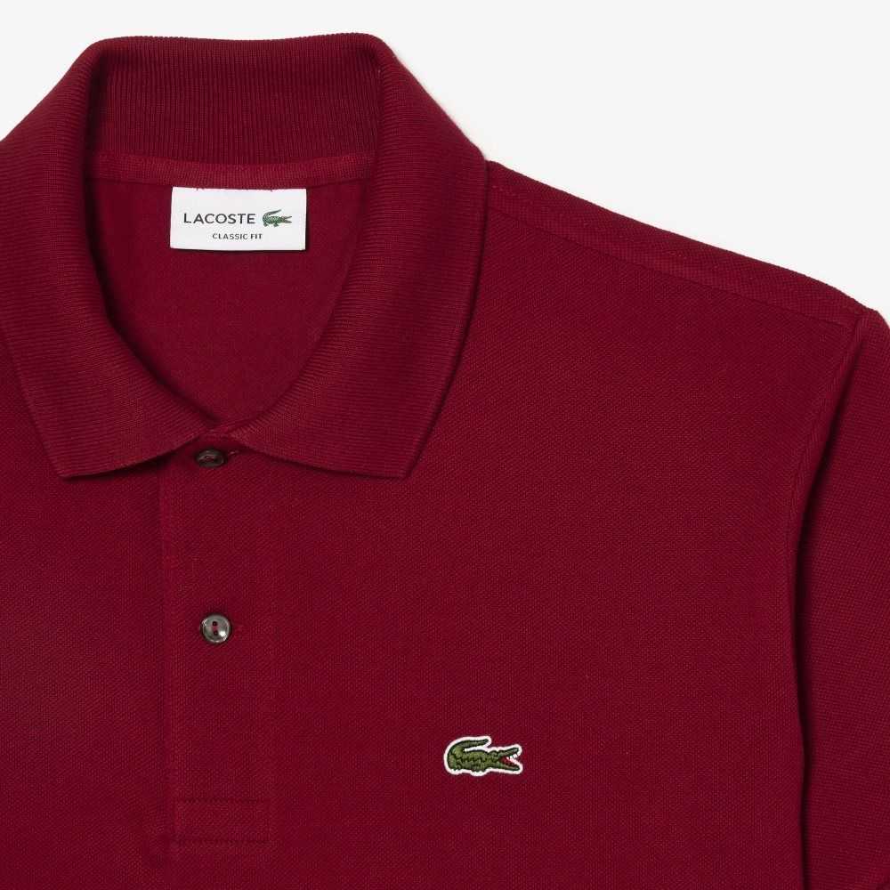 Lacoste Original L.12.12 petit pique cotton Burdeos | 5237-GEPUH