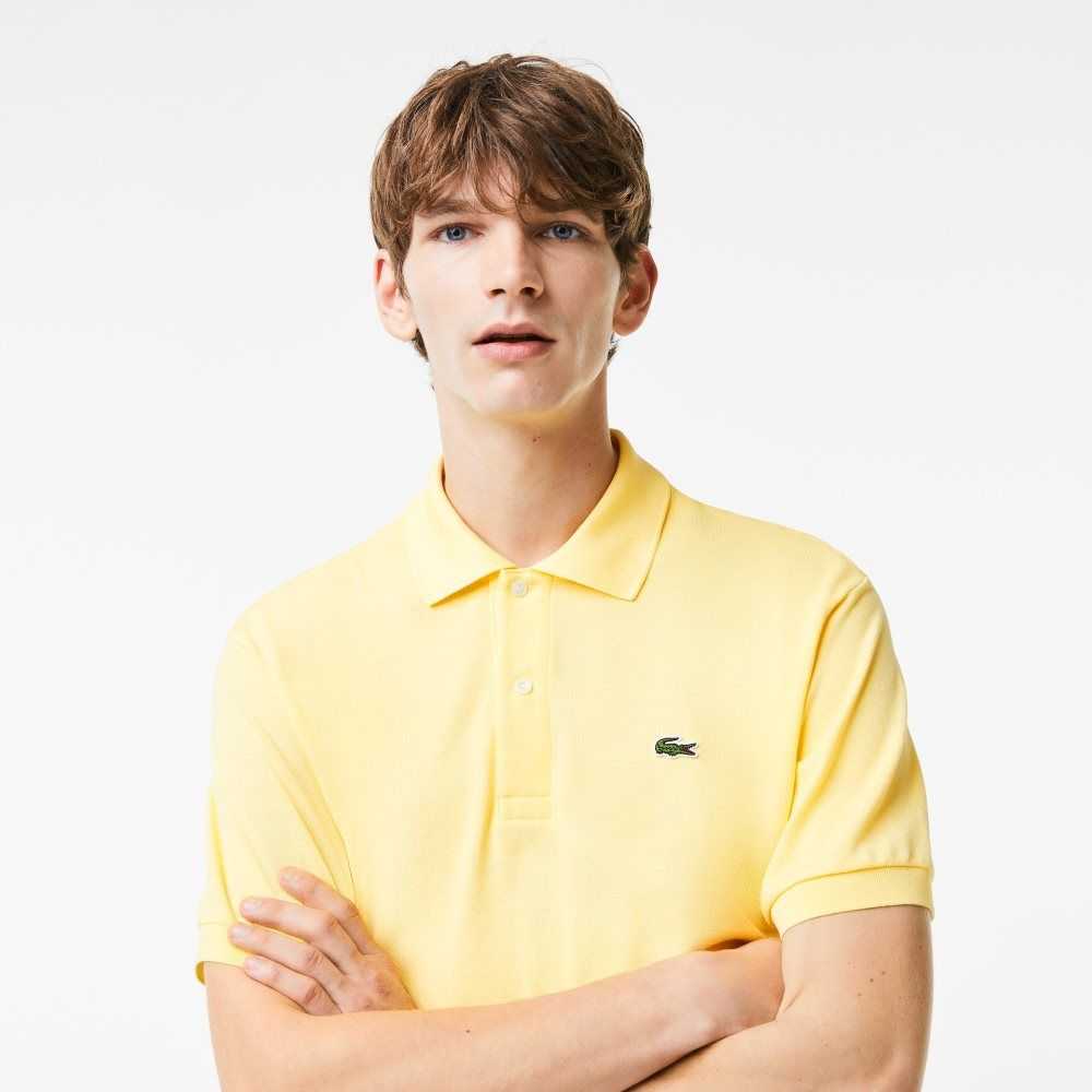 Lacoste Original L.12.12 petit pique cotton Amarillo | 5287-OQVEJ