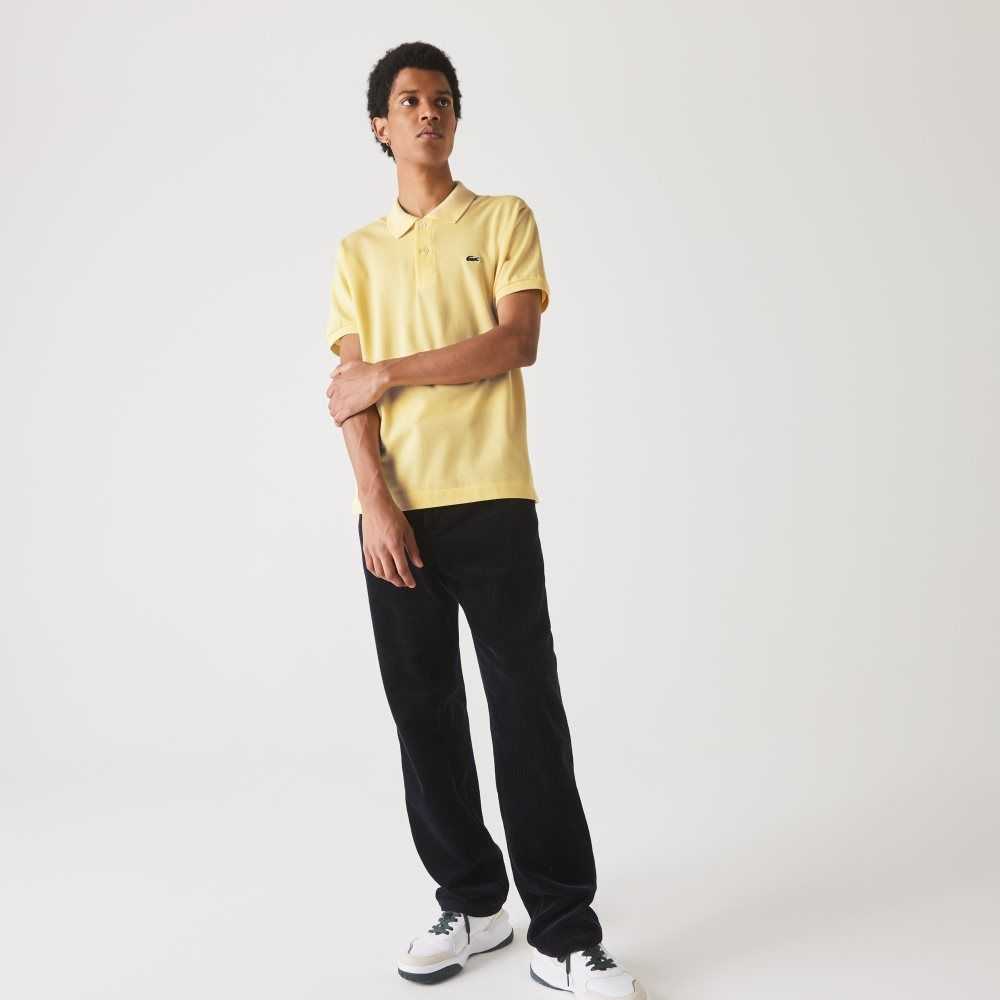 Lacoste Original L.12.12 petit pique cotton Amarillo | 5287-OQVEJ