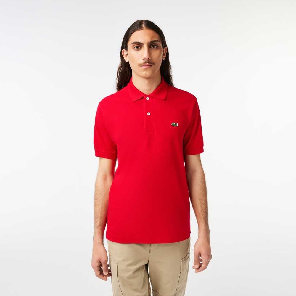 Lacoste Original L.12.12 petit pique cotton Rojas | 6492-LQJUO