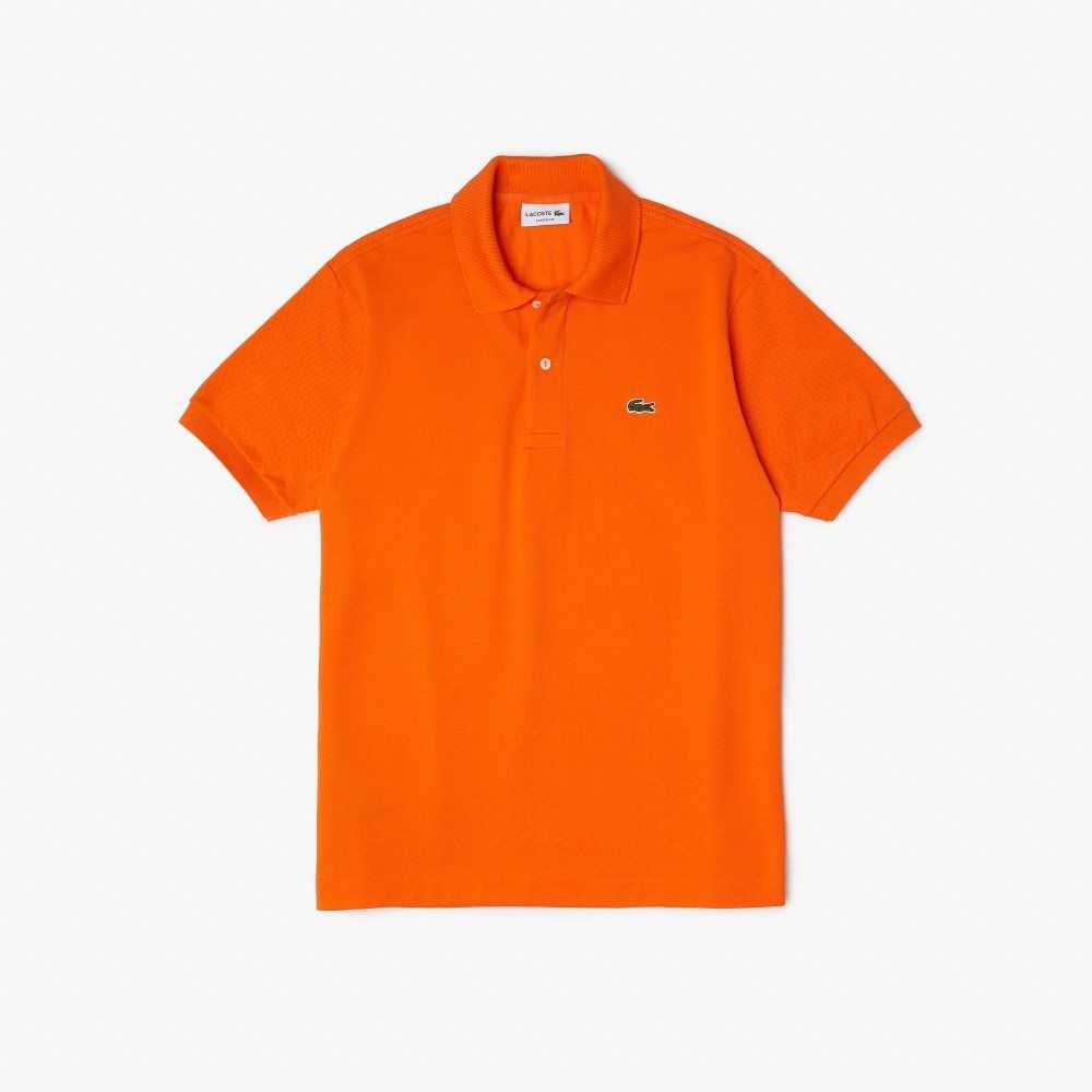 Lacoste Original L.12.12 petit pique cotton Naranjas | 6570-NQZGU