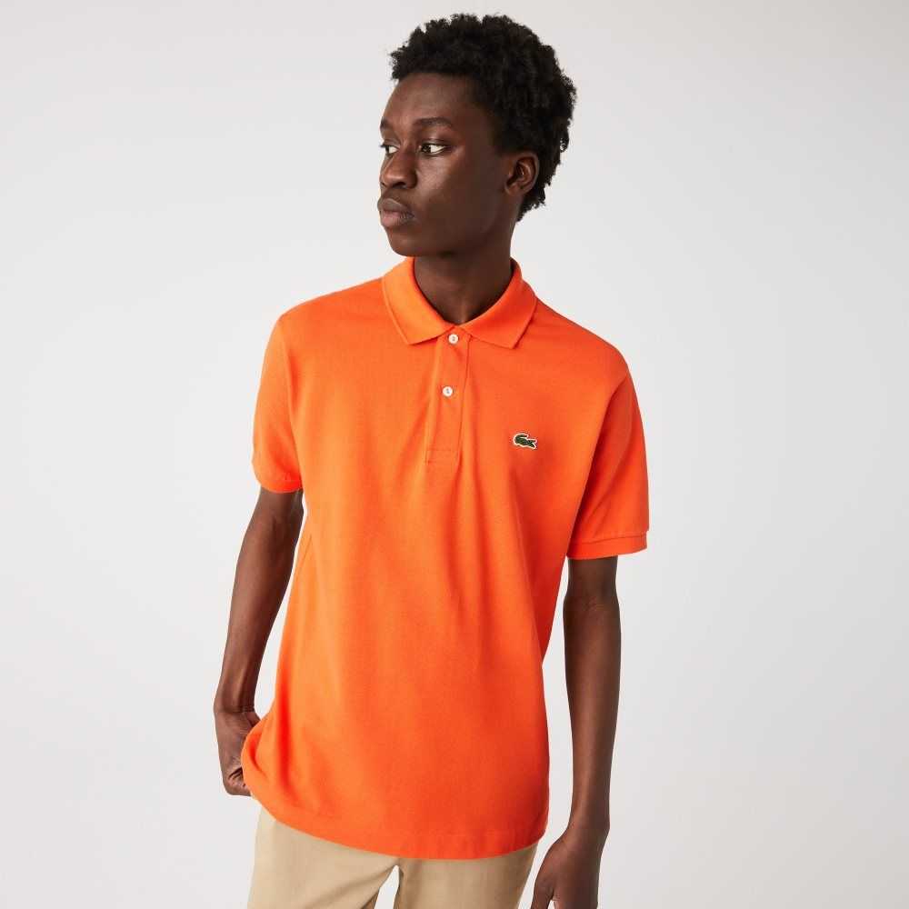 Lacoste Original L.12.12 petit pique cotton Naranjas | 6570-NQZGU