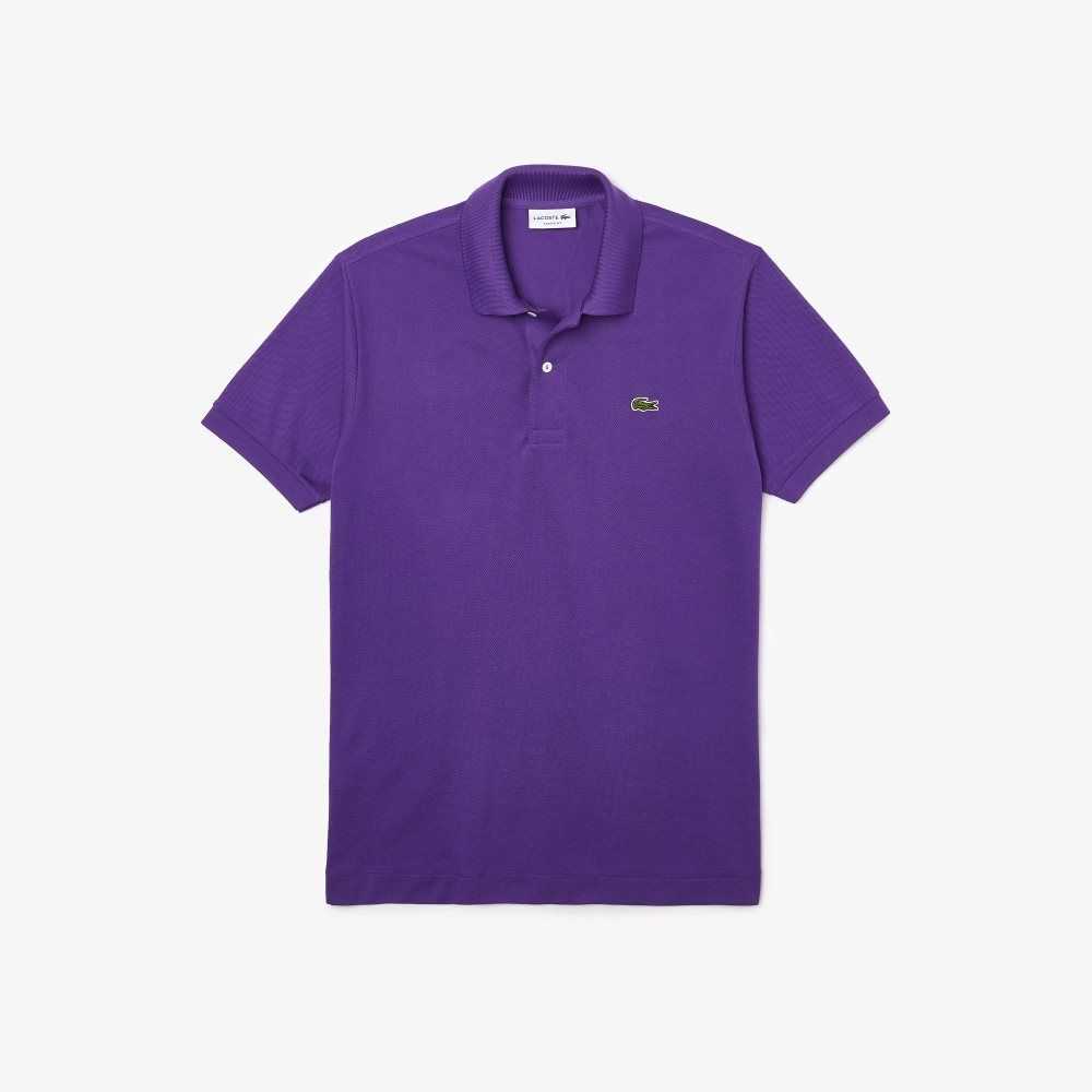 Lacoste Original L.12.12 petit pique cotton Moradas | 7294-WSJDV