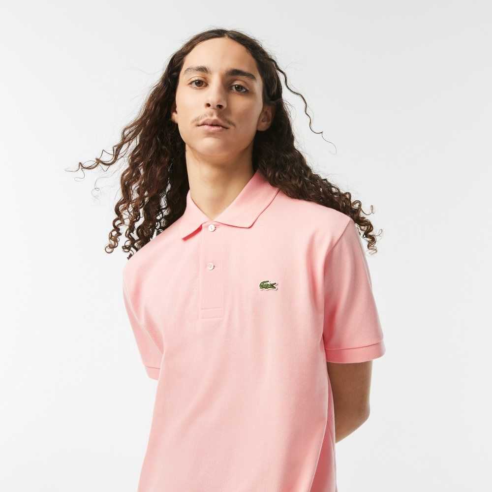 Lacoste Original L.12.12 petit pique cotton Rosas | 7613-FIRDW