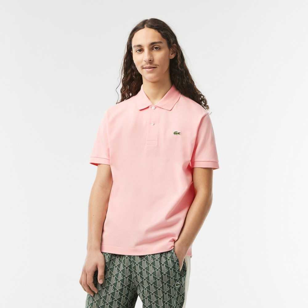 Lacoste Original L.12.12 petit pique cotton Rosas | 7613-FIRDW