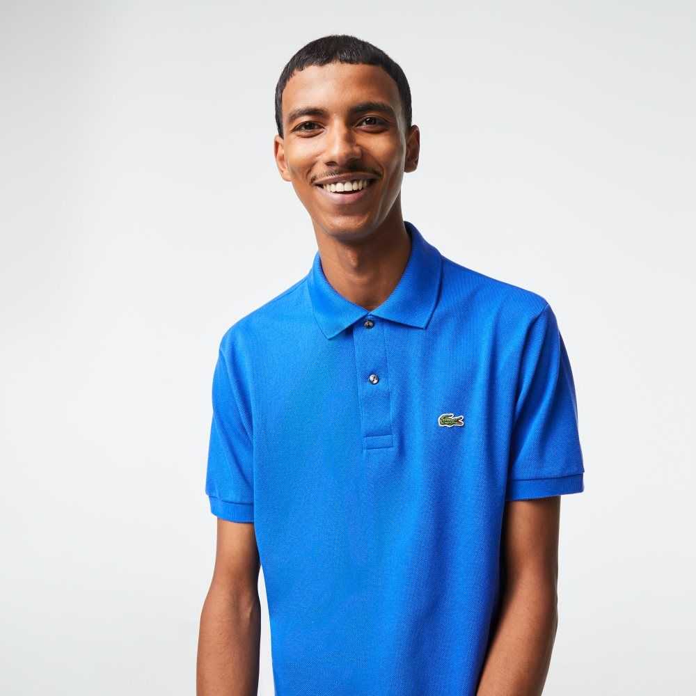 Lacoste Original L.12.12 petit pique cotton Azules | 7692-KADQU