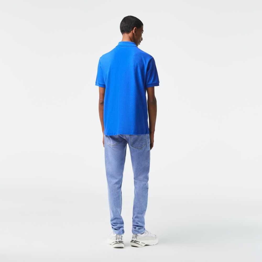 Lacoste Original L.12.12 petit pique cotton Azules | 7692-KADQU