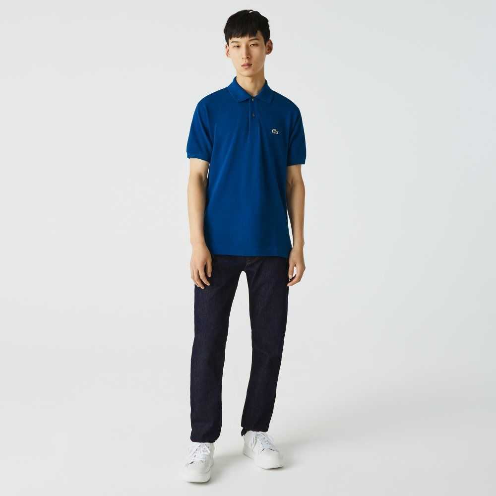 Lacoste Original L.12.12 petit pique cotton Azules | 8635-WUDSA