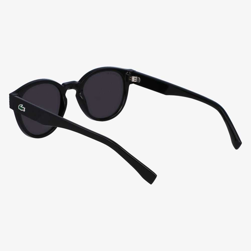 Lacoste Oval Plant Based Resin L.12.12 Negras | 9574-QWEYS