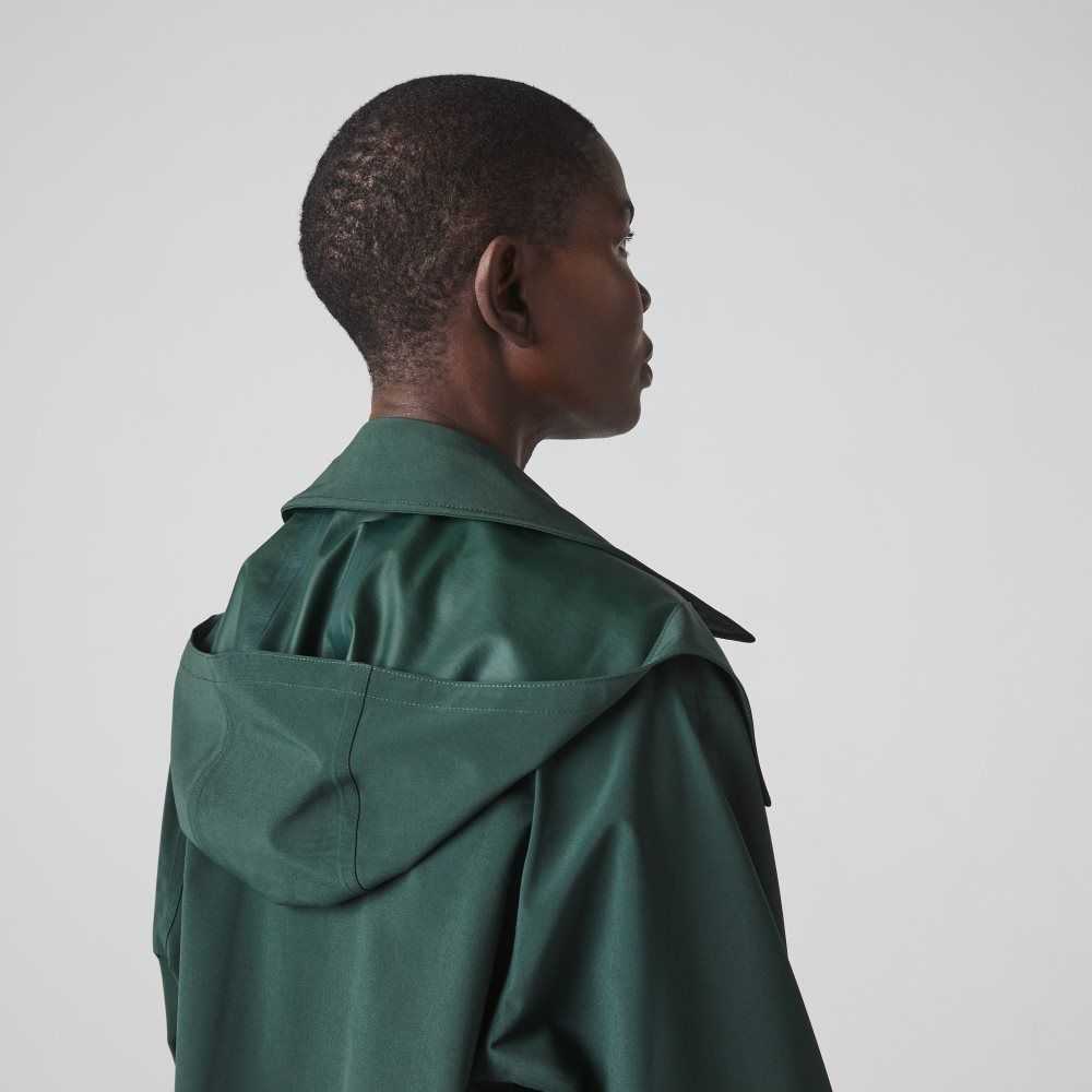 Lacoste Oversized Trench Coat Verde | 5498-GJVAD