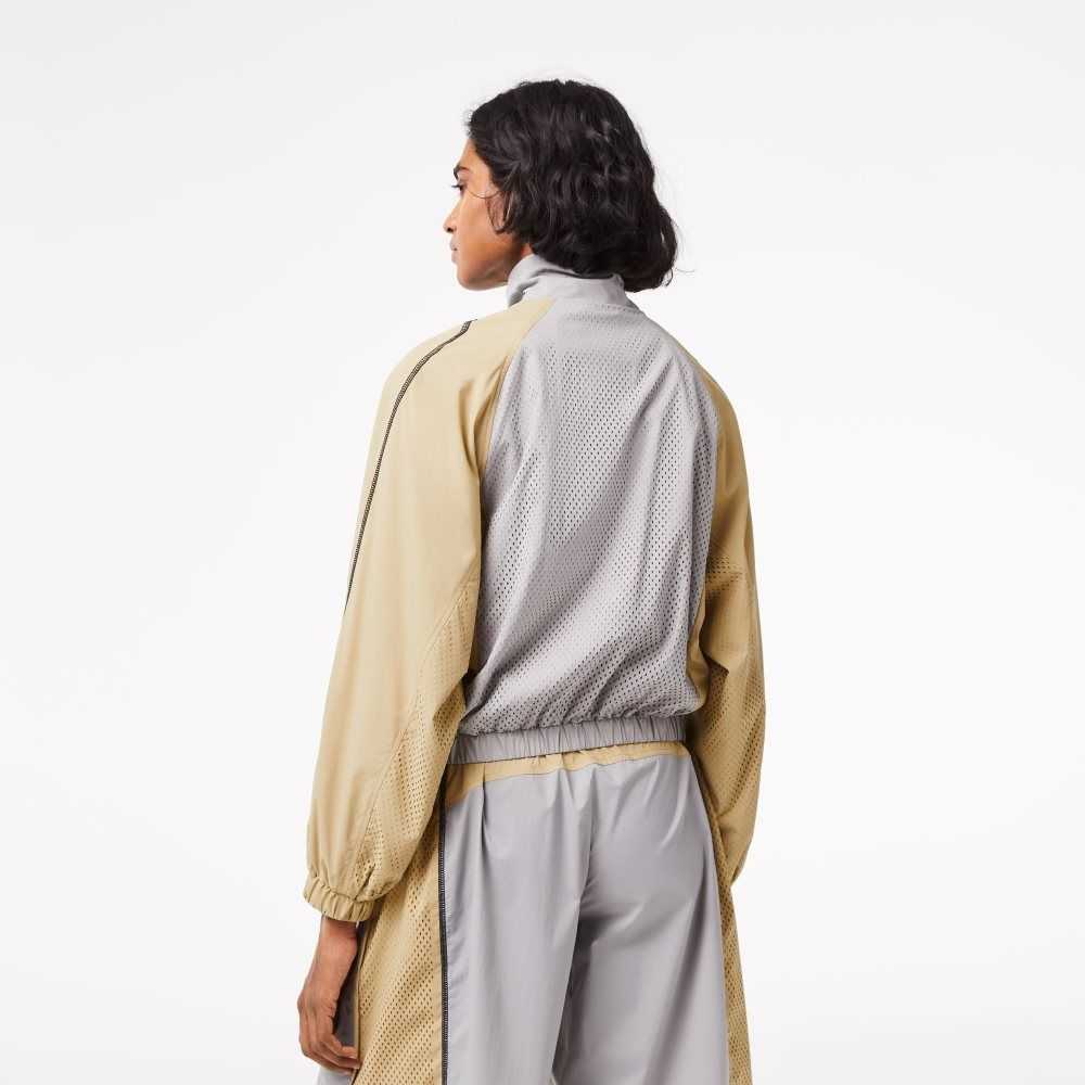 Lacoste Oversized Two-Tone Gris Beige | 4926-XICAH