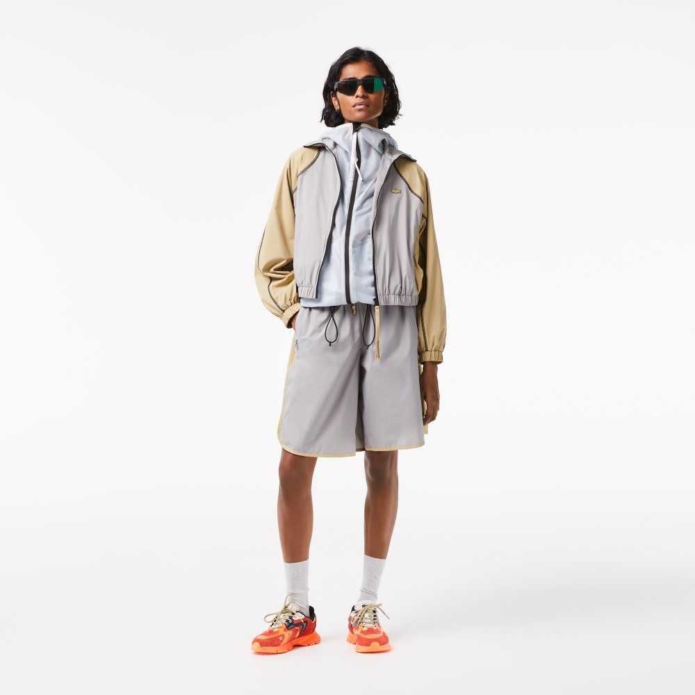 Lacoste Oversized Two-Tone Gris Beige | 4926-XICAH