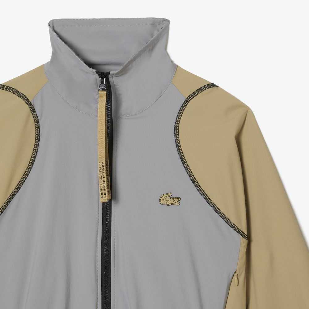 Lacoste Oversized Two-Tone Gris Beige | 4926-XICAH